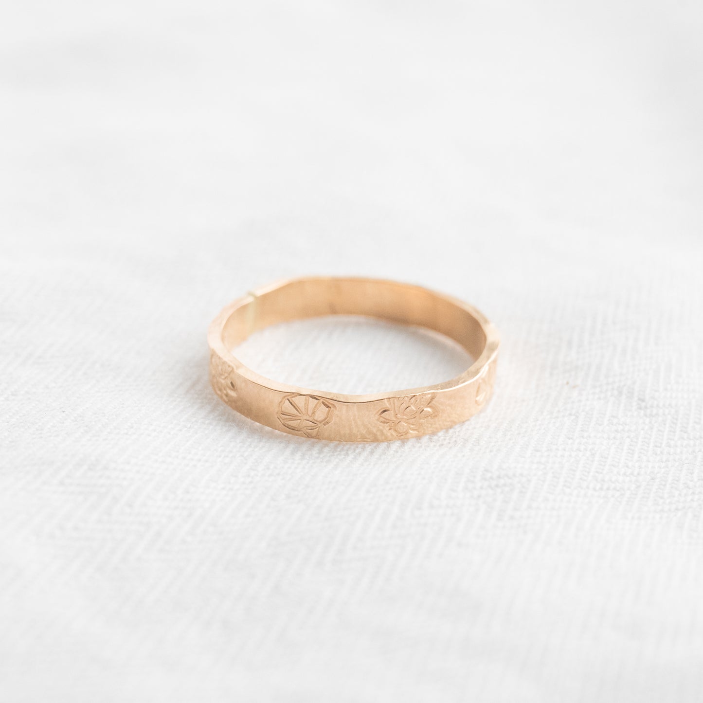 
                  
                    Birth Flower Eternity Ring
                  
                