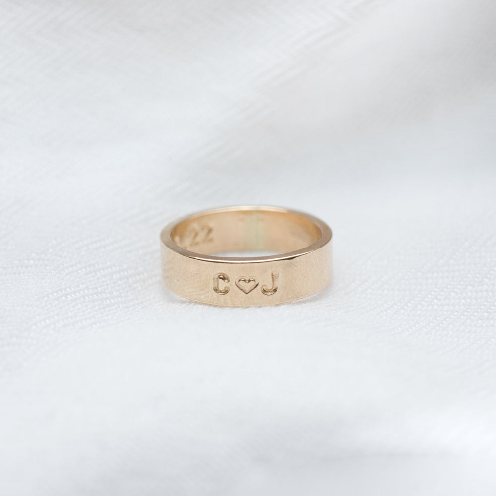 Custom Thick Eternity Ring