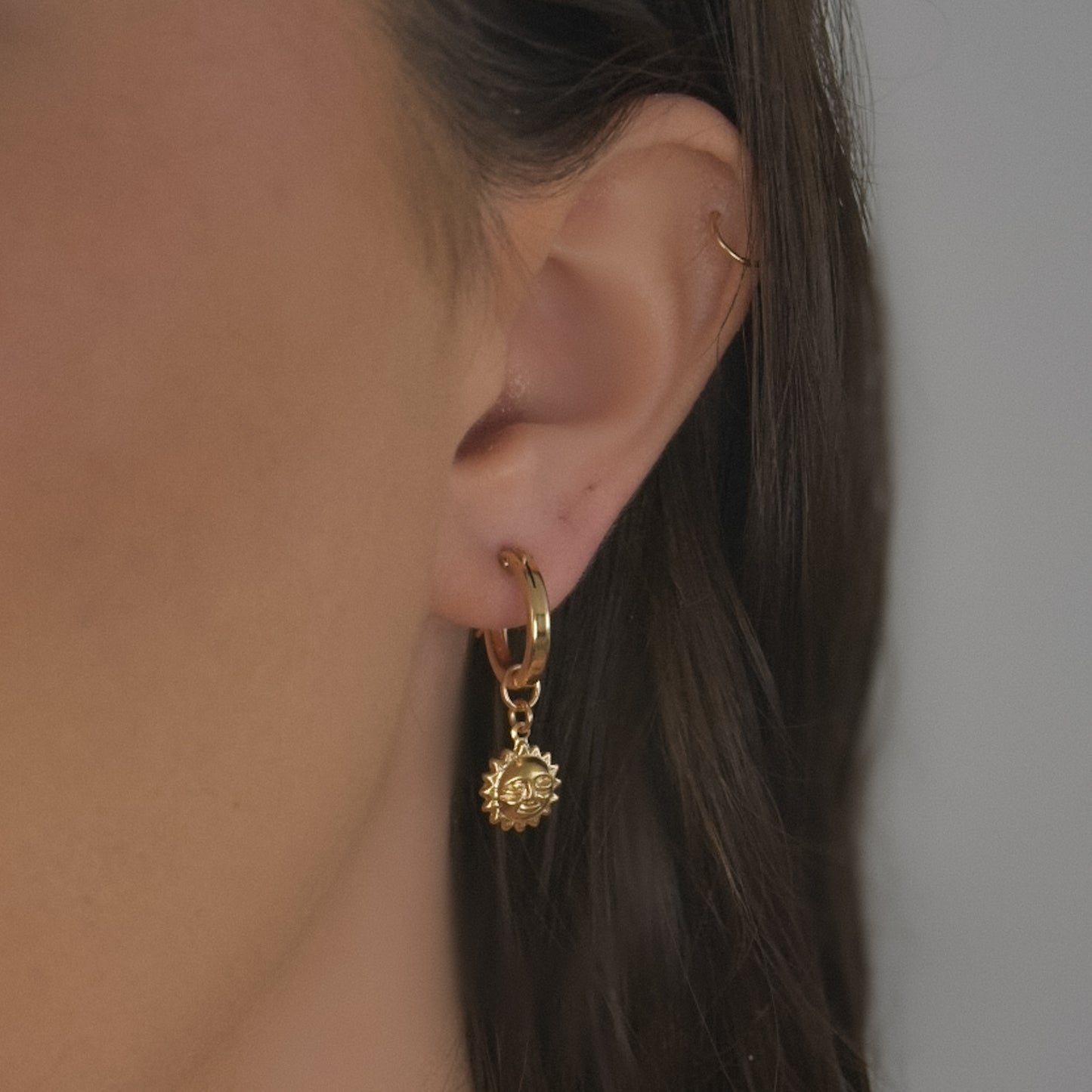 
                  
                    Soleil Huggie Hoops
                  
                