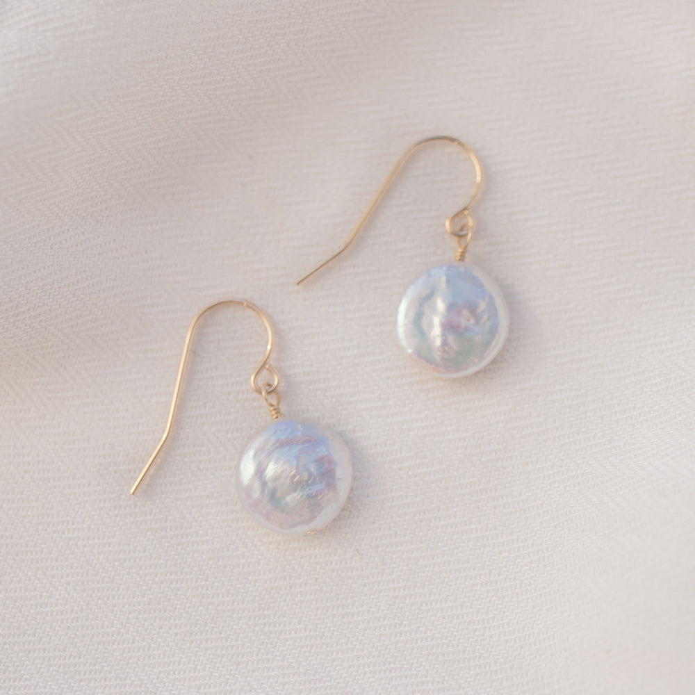 
                  
                    Coin Pearl Earrings
                  
                