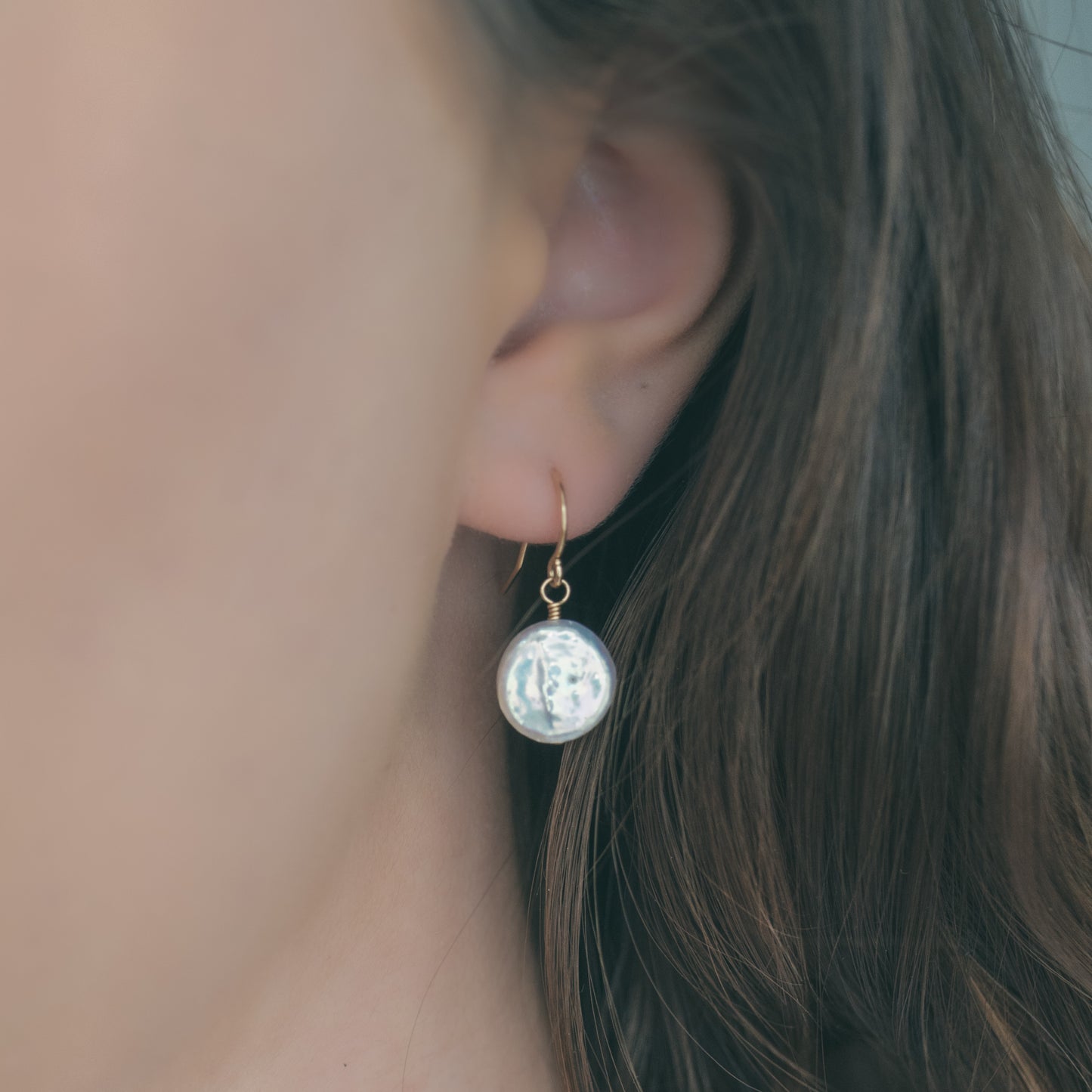 
                  
                    Coin Pearl Earrings
                  
                