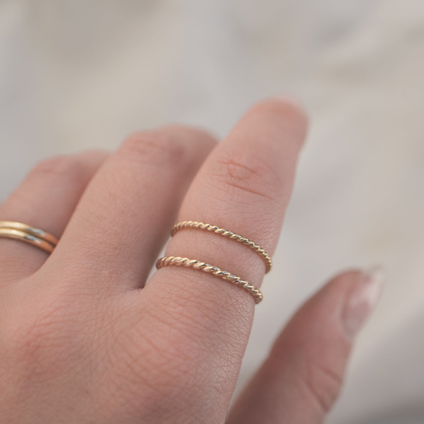 
                  
                    Thick Braided Ring
                  
                