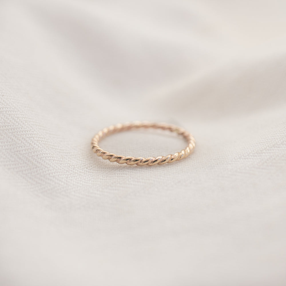 Thick Braided Ring