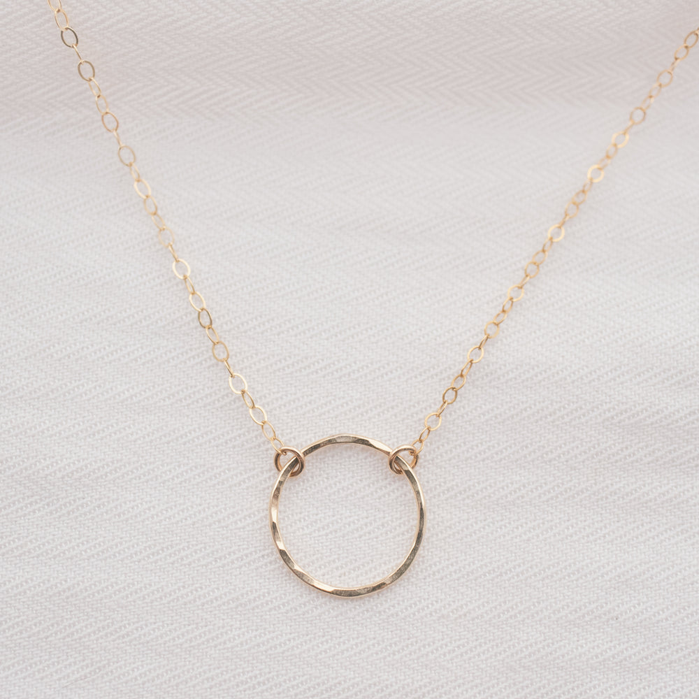 Open Circle Necklace