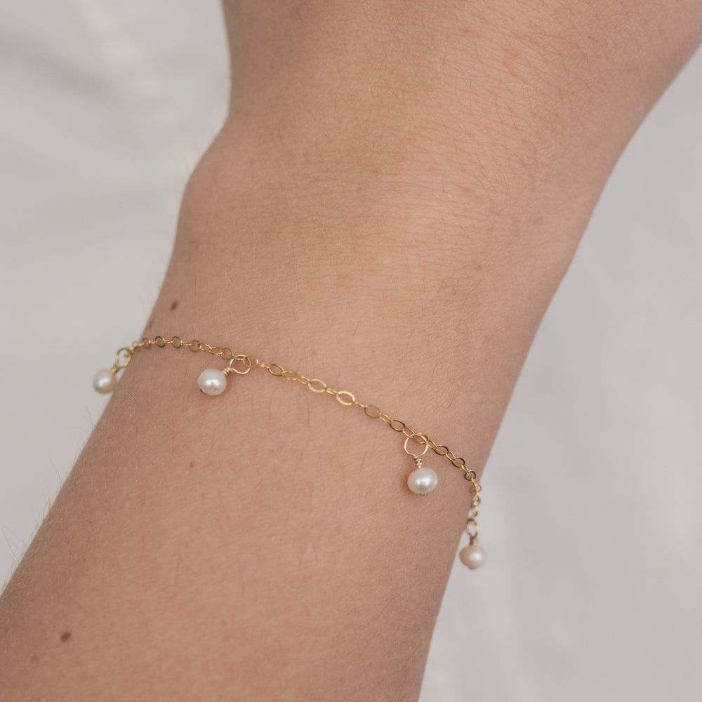 
                  
                    Pearl Droplet Bracelet
                  
                