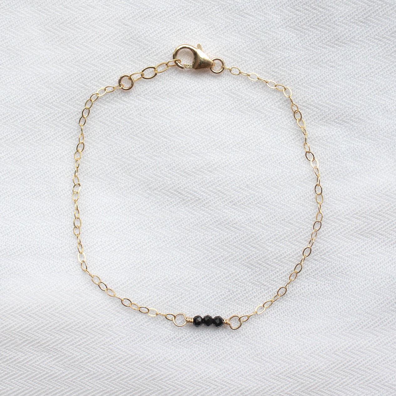 
                  
                    Onyx Bar Bracelet
                  
                