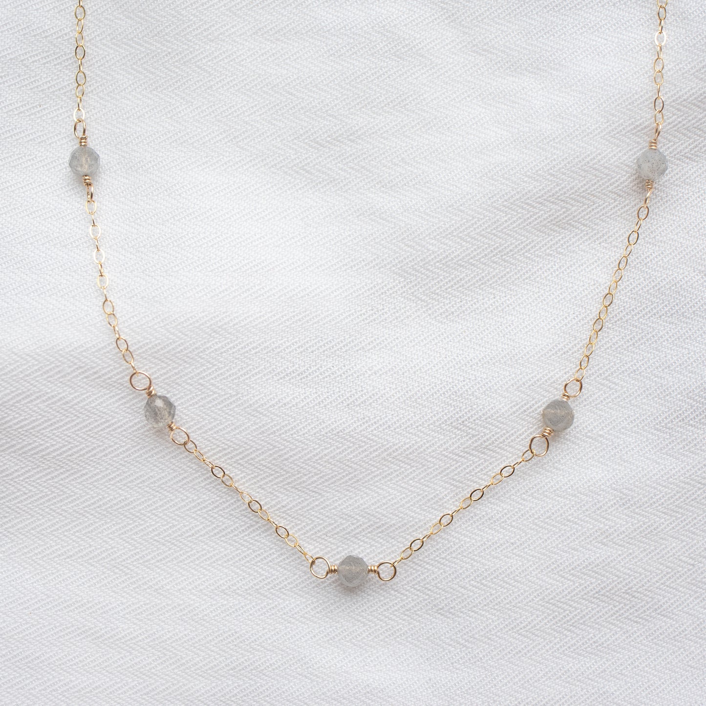 
                  
                    Labradorite Satellite Necklace
                  
                