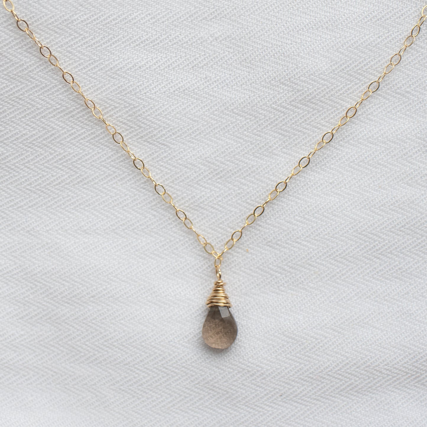 
                  
                    Smoky Quartz Pendant Necklace
                  
                