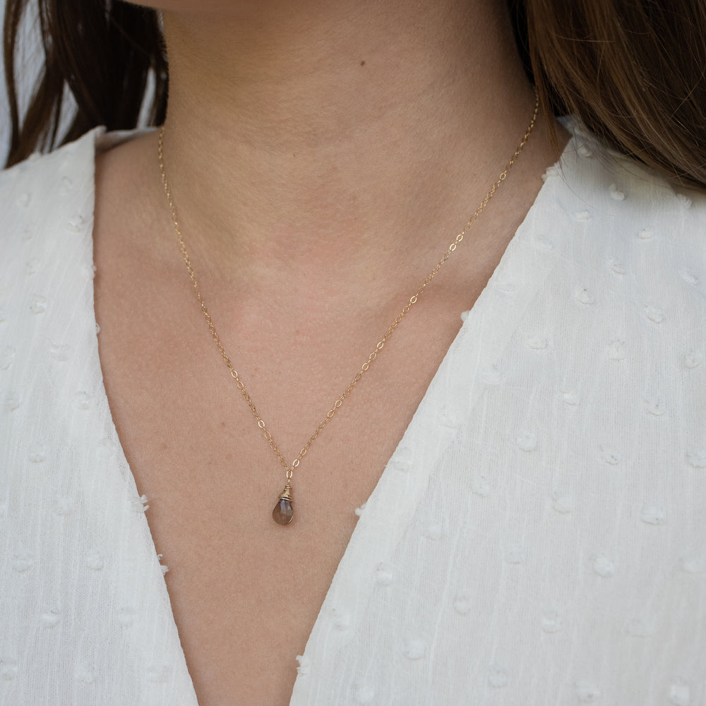 
                  
                    Smoky Quartz Pendant Necklace
                  
                