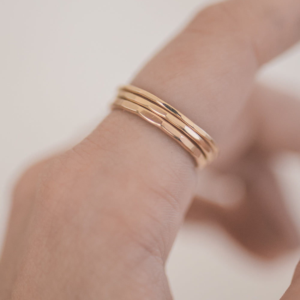 
                  
                    Classic Hammered Ring
                  
                