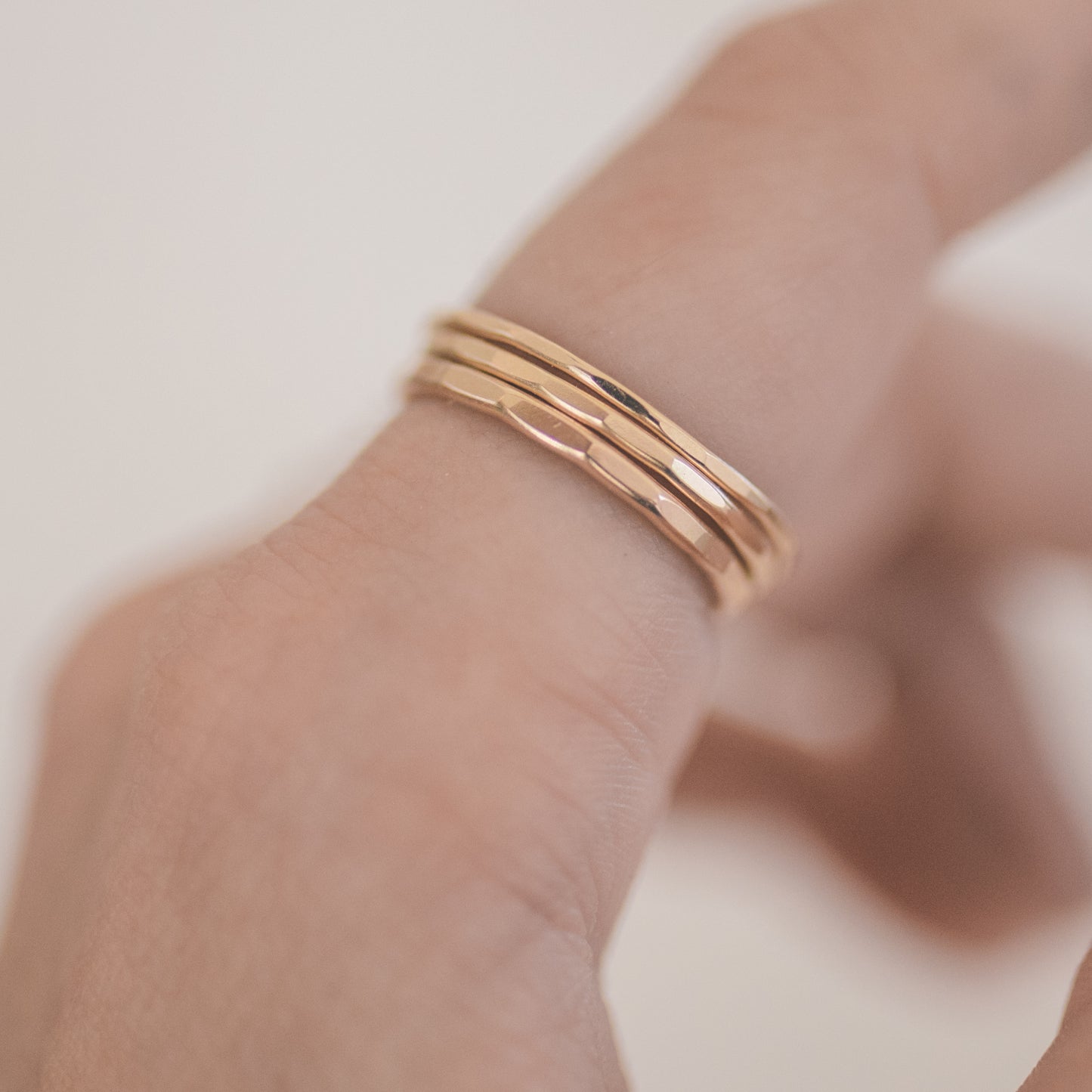
                  
                    Classic Hammered Ring
                  
                
