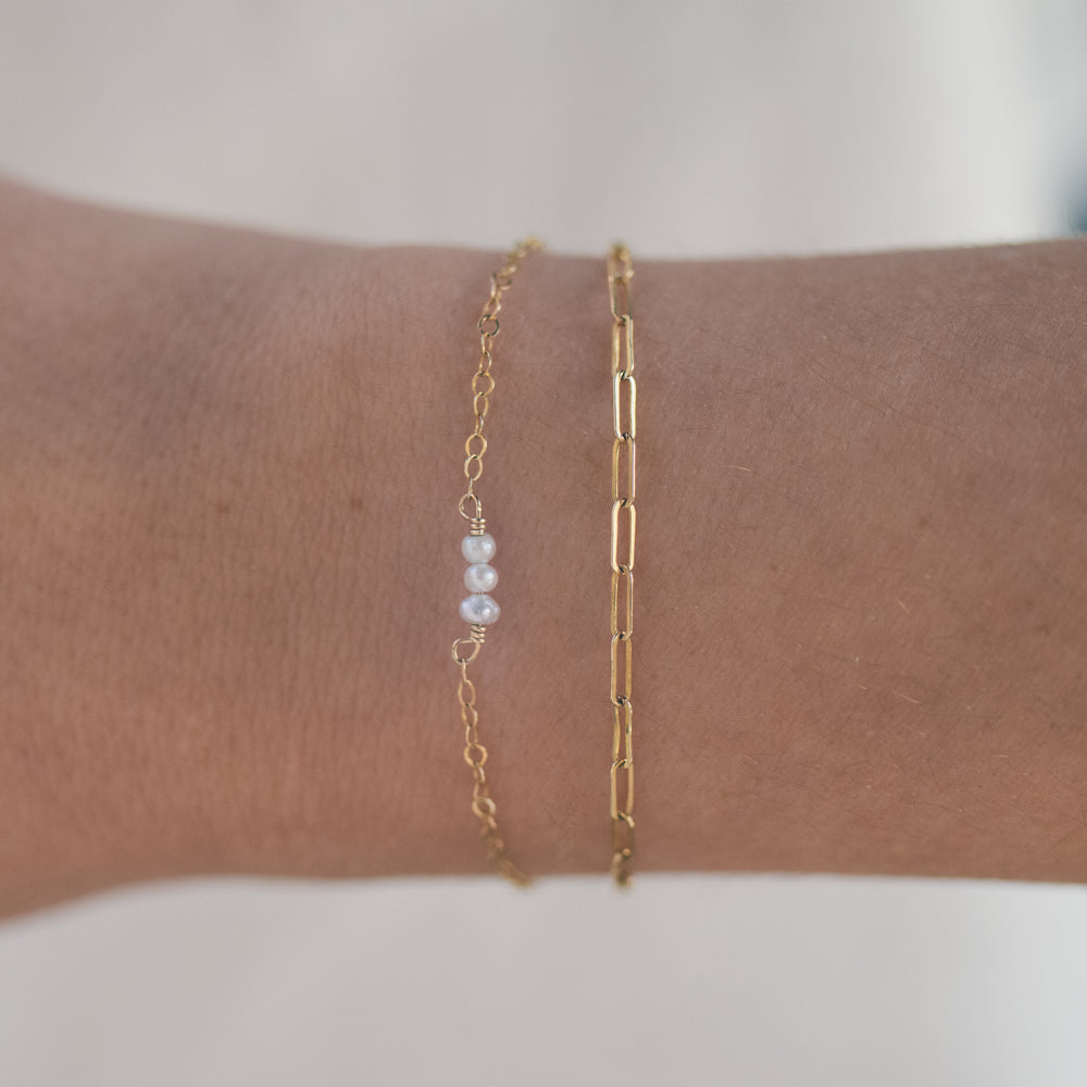 
                  
                    Pearl Bar Bracelet
                  
                