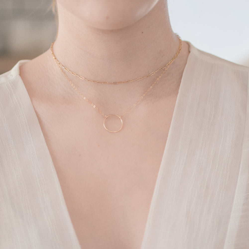 
                  
                    Open Circle Necklace
                  
                