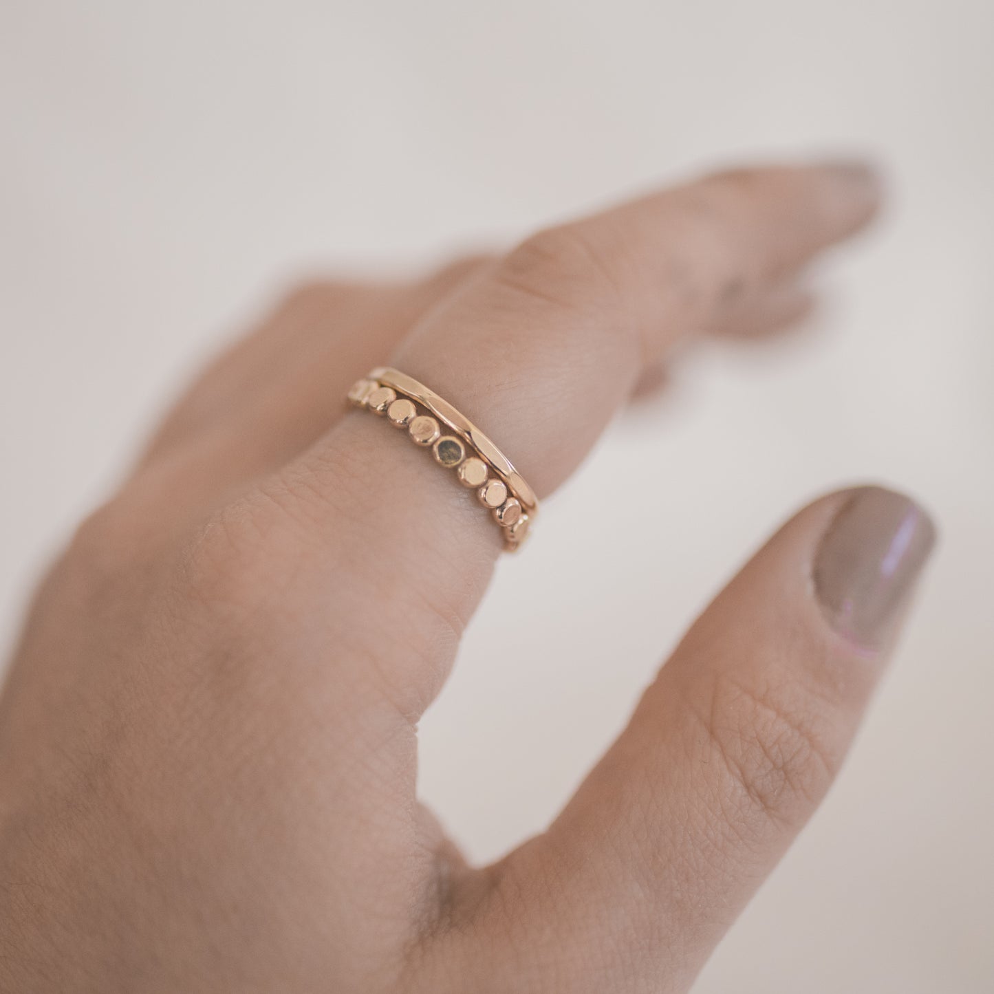 
                  
                    Classic Hammered Ring
                  
                