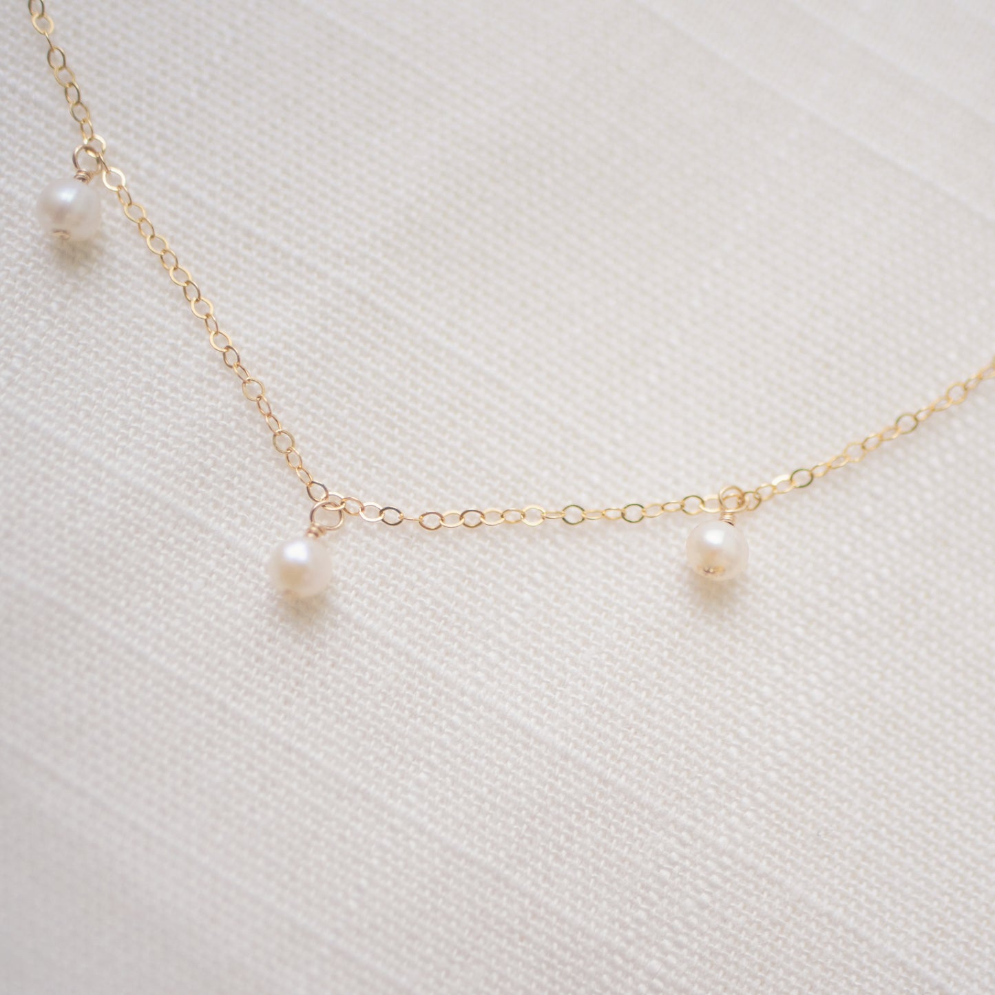 
                  
                    Pearl Droplet Necklace
                  
                