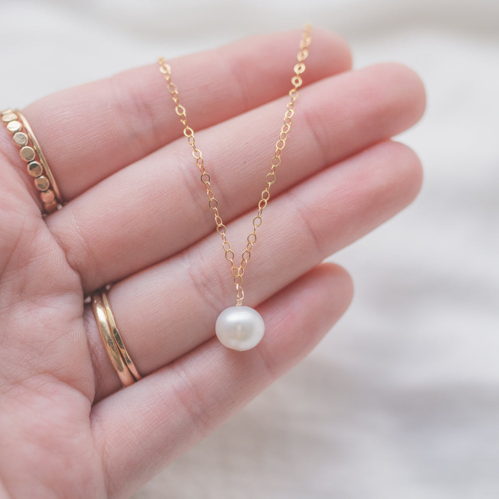 
                  
                    Classic Pearl Pendant Necklace
                  
                