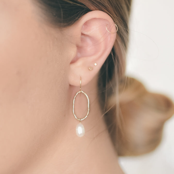 
                  
                    Organic Pearl Earrings
                  
                