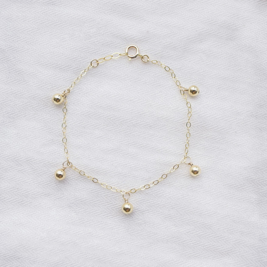 Beaded Droplet Bracelet