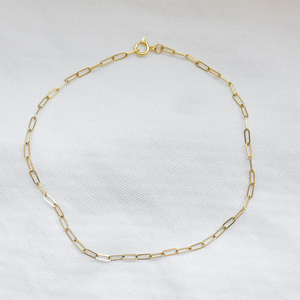 
                  
                    Drawn Cable Anklet
                  
                