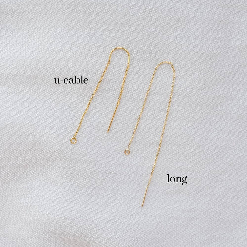 
                  
                    Labradorite Threader Earrings
                  
                